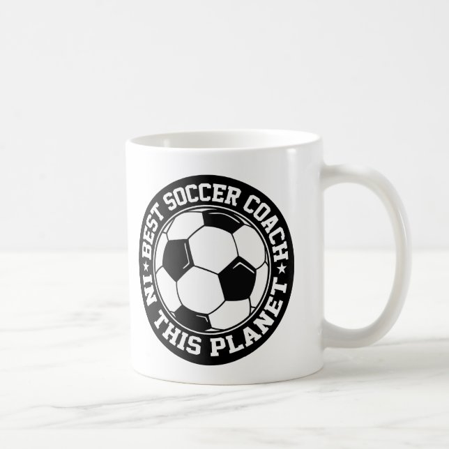 Best Soccer Coach Coffee Mug (Right)