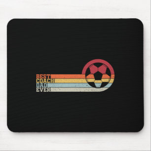 Best Soccer Coach Dad Of All Time Mouse Pad