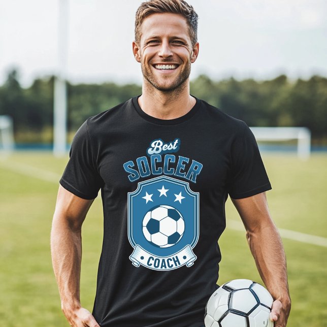 Best Soccer Coach Design T-Shirt (Creator Uploaded)