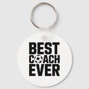 Best Soccer Coach Ever For Men Gift Idea Funny God Key Ring