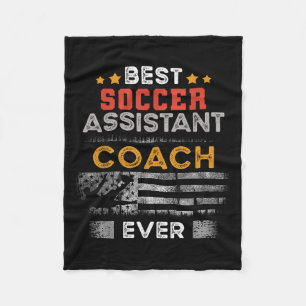 Best Soccer Istant Coach Ever _ Istant Coach  Fleece Blanket