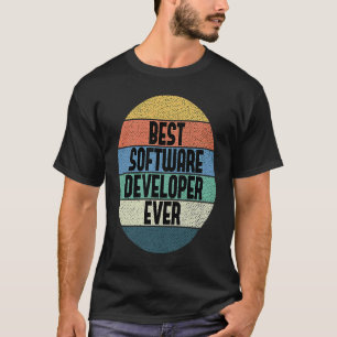Best Software Developer Ever Coding Coder Enginee T-Shirt