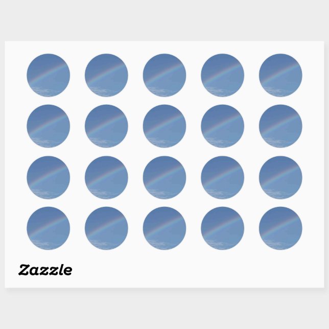 Best Solid Colour And Texture Classic Round Sticke Sticker (Sheet)