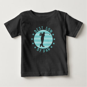 Best son by par golf lover baby T-Shirt