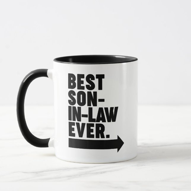 Best Son-in-law Ever Mug (Left)