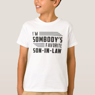 Best Son In Law Son Proud Awesome Funny Gift T-Shirt