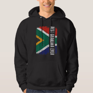 Best South African Grandma Ever Africa Flag Mother Hoodie