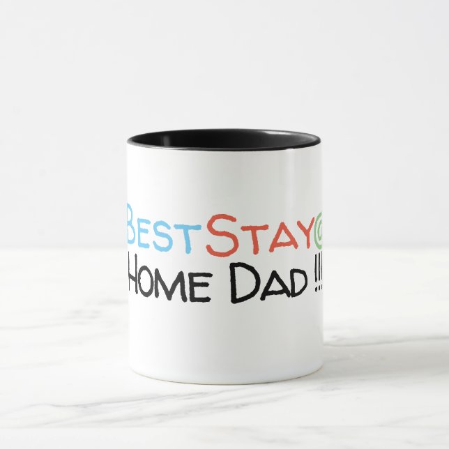 Best Stay at Home Dad Mug (Center)