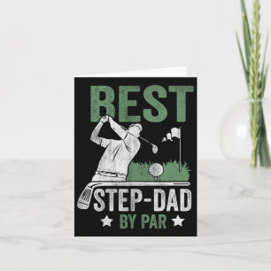 Best Step-dad By Par Father's Day Golf Gift Card