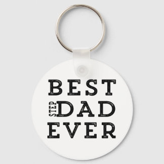 Best Step Dad Ever Key Ring