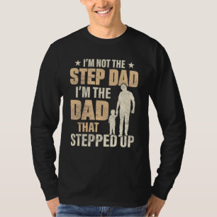 Best Step Dad In The World is Bonus Dad T-Shirt