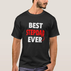 Best Stepdad Ever Retro Valentines Day Matching Fa T-Shirt