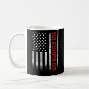 Best Stepfather Ever American Flag Camo Father'S D Coffee Mug