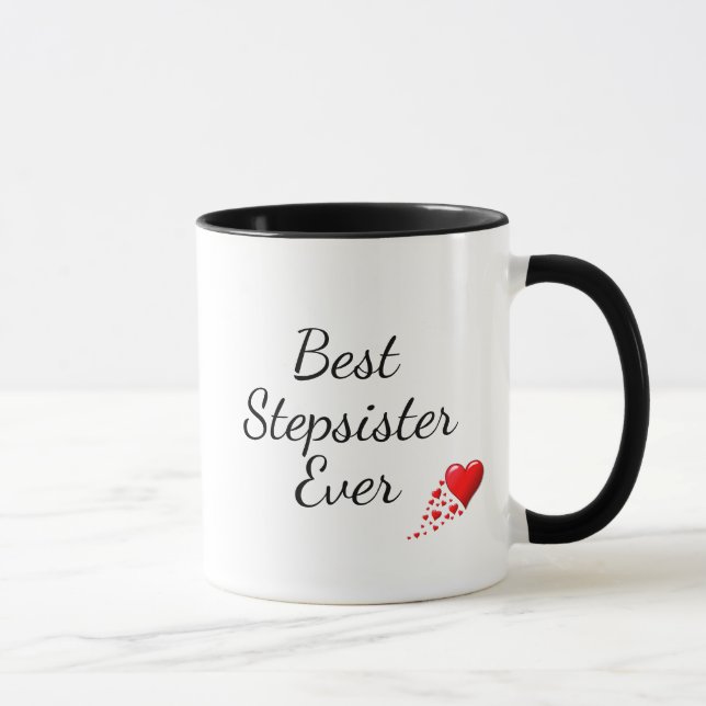 BEST STEPSISTER EVER Personalised Proverbs 31 Mug (Right)