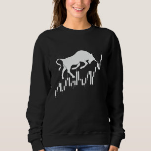 Best Stock Market Art For Men Women Stock Broker D Sweatshirt