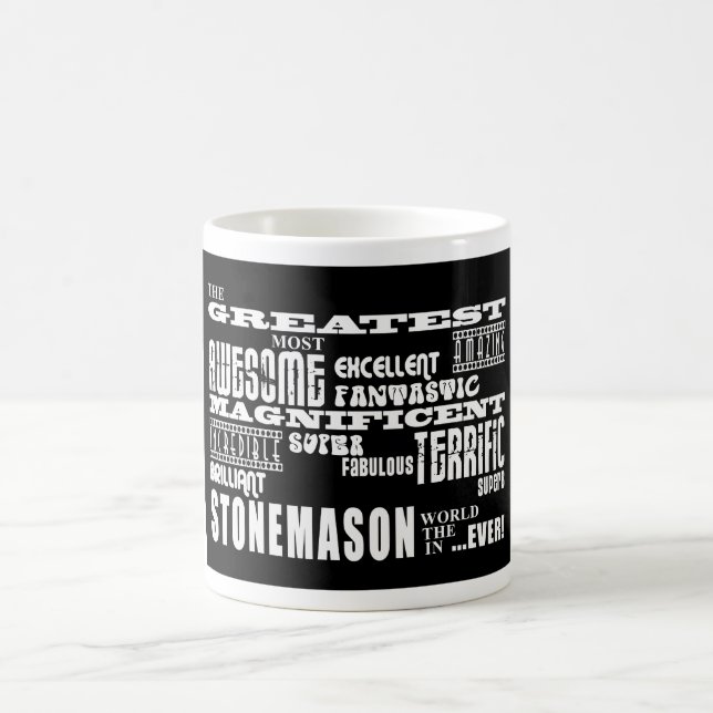 Best Stonemasons : Greatest Stonemason Coffee Mug (Center)