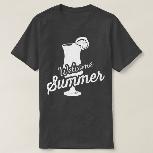 Best Summer Welcome Summer 1 T-Shirt (Design Front)