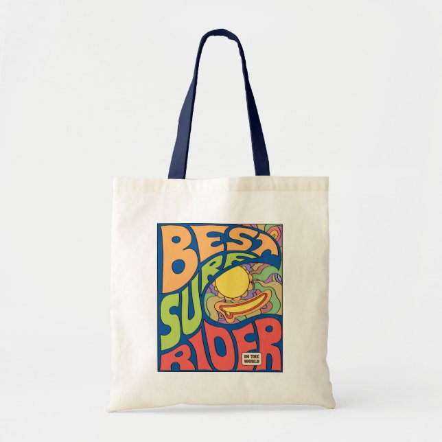Best Surf Ever Poster Tote Bag (Front)
