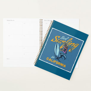 Best Surfing In California Spiral Planner