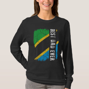 Best Tanzanian Dad Ever Tanzania Daddy Father's Da T-Shirt
