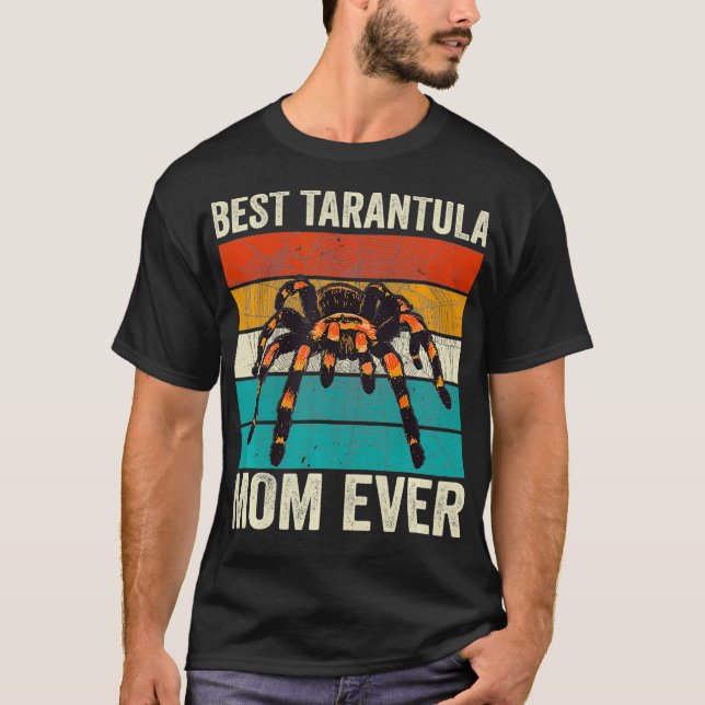 Best Tarantula Mum Ever retro Spider mum  T-Shirt (Front)
