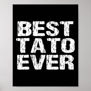 Best Tato Ever Dad Ukraine Distressed Poster