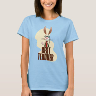 Best Teacher Bunny Rabbit Classroom Humour T-Shirt