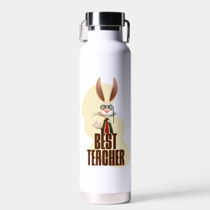 Best Teacher Bunny Rabbit Classroom Humour Water Bottle