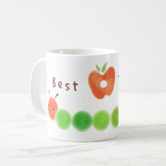 Best Teacher Caterpillar Mug