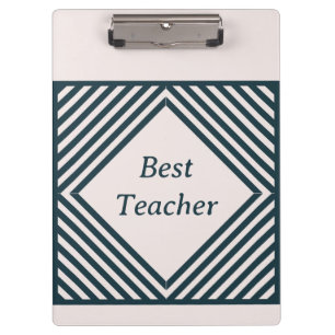 Best Teacher Clipboard