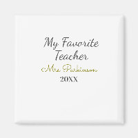 Best teacher ever add name date year simple school