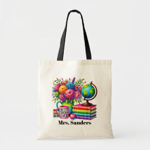 Best Teacher ever add name  Tote Bag