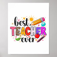 Best Teacher Ever Back To School Cute Teach Love A