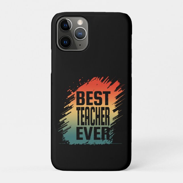 BEST TEACHER EVER Case-Mate iPhone CASE (Back)