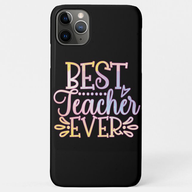 Best Teacher Ever Case-Mate iPhone Case (Back)