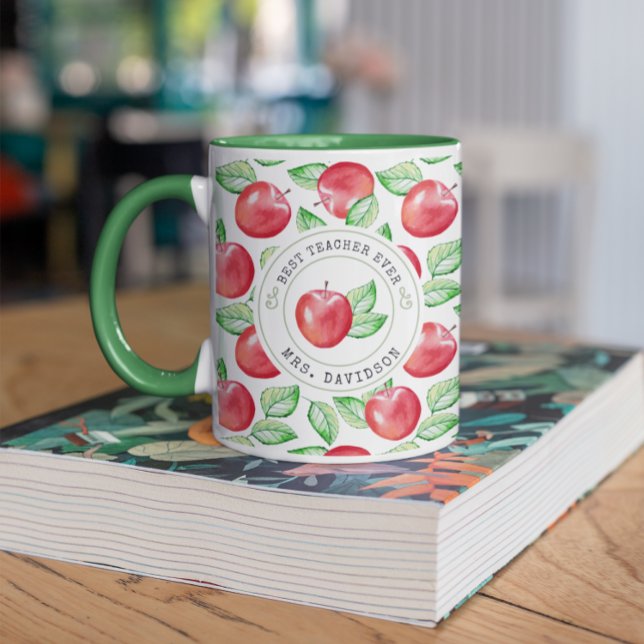 Best Teacher Ever Personalised Coffee Mug (Creator Uploaded)