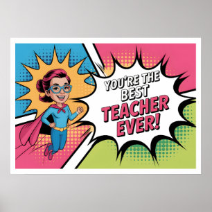 Best Teacher Ever Poster