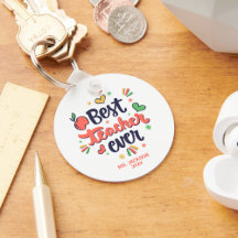 Best Teacher Ever Red Yellow Green