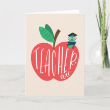 Best Teacher Ever, Teacher Appreciation Thank You