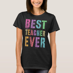 Best Teacher Ever Thank You Hello Summer Appreciat T-Shirt