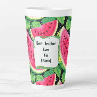 Best Teacher Ever – Watermelon Latte Mug