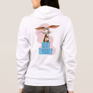 Best Teacher Funny Rabbit Classroom Humour Hoodie