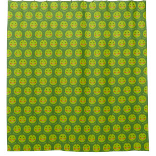 Best Teacher Happy Apple Shower Curtain