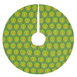 Best Teacher Happy Apple Tree Skirt