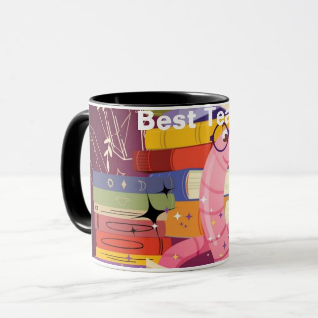 Best Teacher Mug (Front Left)
