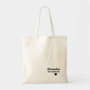Best Teacher Tote Bag