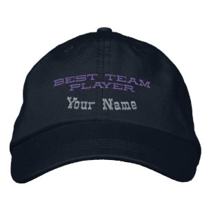 Best Team Player Recognition Events-Hat Navy Colou Embroidered Hat