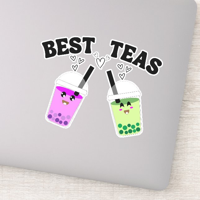 Best Teas, Matcha bubble tea (Detail)