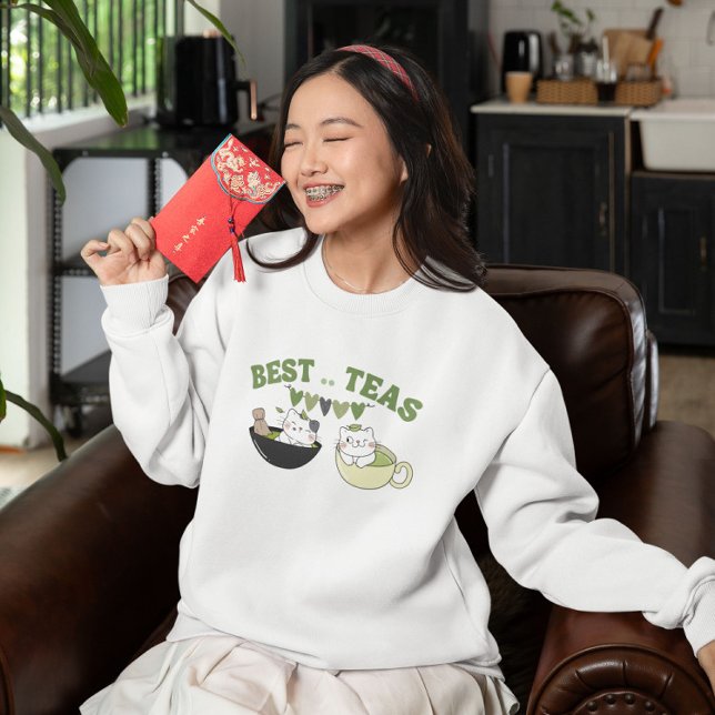 Best Teas, Matcha  Sweatshirt (Creator Uploaded)