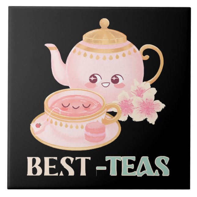 Best-Teas Tea Lovers Tile (Front)